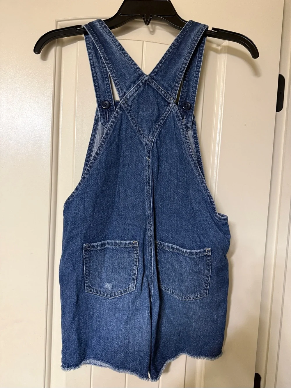 GAP Blue Denim Shortall Overalls for Kids